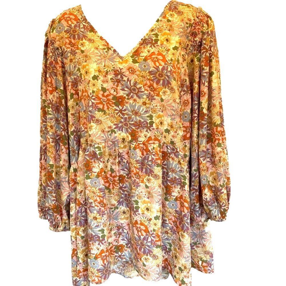 Entro Garden of Hope Babydoll Top
